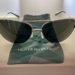 Oliver Peoples Aviator Sunglasses